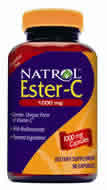 Ester-C 1000mg w/Bioflavonoids 45 tabs from NATROL
