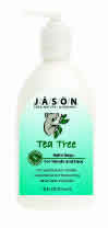 Tea Tree Oil Satin Soap w/Pump 16 fl oz from JASON NATURAL PRODUCTS
