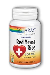 Red Yeast Rice 45ct 600mg from Solaray