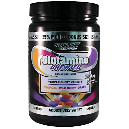 Betancourt nutrition - Glutamine chewies tropical 120 TAB