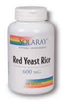 Red Yeast Rice 120ct 600mg from Solaray