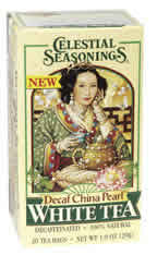 White tea,decaf,china prl Case of 6 / 20 BAG from Celestial Seasoning