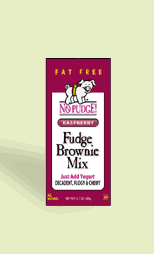 FUDGE BROWNIE MIX,RASPBRY