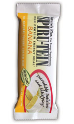 Spirutein Banana Yogurt Coated Bars 20 Bars from Natures Plus