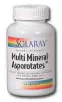 Multi Mineral Asporotates 120ct from Solaray