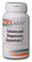 Calcium and Magnesium Asporotates 120ct from Solaray