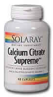 Calcium Citrate Supreme 90ct from Solaray