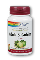 Indole-3-carbinol with cruciferous vegetables, 30ct 25mg