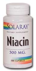 Niacin-500, 100ct 500mg
