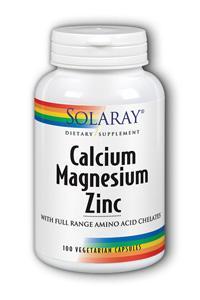 Calcium, Magnesium, Zinc 100ct from Solaray