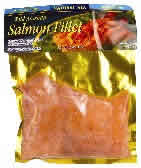 SALMON FILLETS,IQF - 12 / 12 OZ from Natural Sea