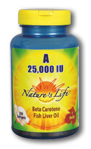 Vitamin a 25,000 iu, 250 sg