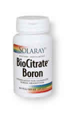 BioCitrate Boron 60ct from Solaray