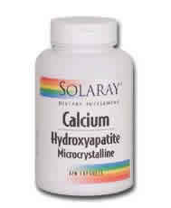 Hydroxyapatite (Calcium) 120ct 250mg from Solaray
