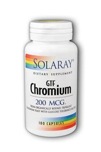 GTF Chromium 100ct 200mcg from Solaray