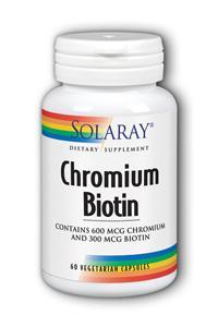 Chromium Biotin 60ct from Solaray