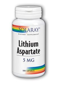 Lithium Aspartate Dietary Supplements