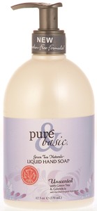 Liq hand soap unscented Case of 1 / 12.5 OZ from Pure & Basic
