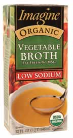 BROTH,OG,LS,VEGETABLE Case of 12 / 32 OZ from Imagine Foods