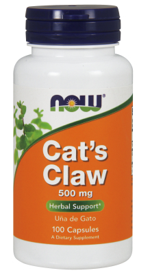 NOW: CAT'S CLAW 500mg 100 CAPS