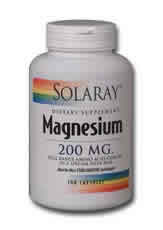 Magnesium, AAC 100ct 200mg from Solaray