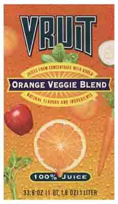 JUICE,ORANGE VEGGIE BLEND
