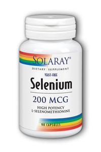 Yeast-free Selenium-200 90ct 200mcg from Solaray
