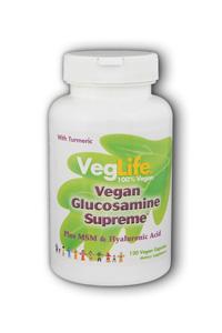Vegan Glucosamine Supreme 120 Vegan Caps from Veglife