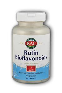 Rutin Bioflavonoids 60 Tab 600mg/600mg from KAL