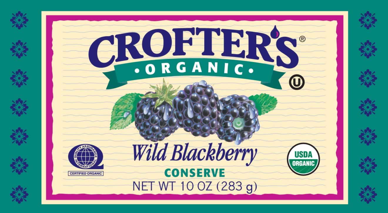 CONSERVES,OG,BLK CURRANT Case of 12 / 10 OZ from Crofters