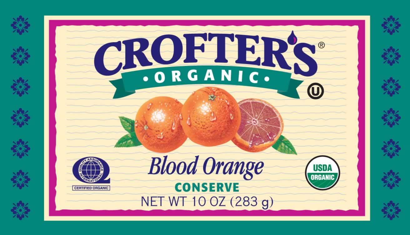 CONSERVES,OG,BLOOD ORANGE Case of 12 / 10 OZ from Crofters