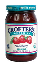 CONSERVES,OG,STRAWBERRY Case of 12 / 10 OZ from Crofters