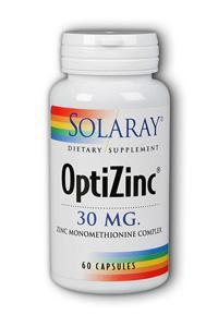 OptiZinc 60ct 30mg from Solaray