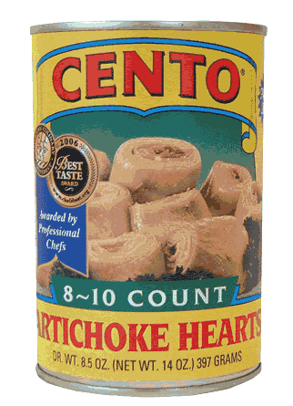 ARTICHOKE,MARINATED Case of 12 / 6 OZ from Cento Products