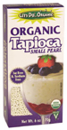 TAPIOCA PEARLS,OG Case of 6 / 6 OZ from Let's Do Organic