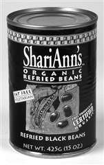 Refried,og,black beans Case of 12 / 15 OZ from Walnut Acres Organic