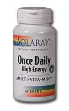 Once Daily High Energy 30ct from Solaray