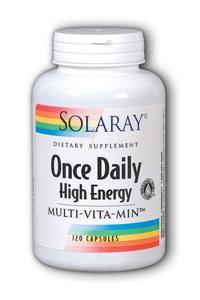 Once Daily High Energy 120ct from Solaray