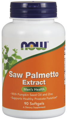 NOW: SAW PALMETTO EXT 80mg  90 SGELS 1
