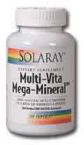 Multi-Vita Mega-Mineral Multi-Vita-Min 120ct from Solaray