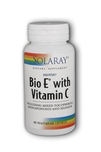 Solaray: Bio E with Vitamin C Two-Stage Time-Release 60ct