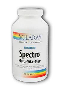 Solaray: Iron-Free Spectro Multi-Vita-Min 250ct