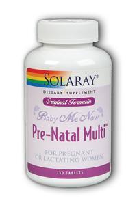 Baby-Me-Now 150ct from Solaray
