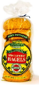 BAGEL ORGANIC WHOLE ONION/POPPY Case of 6 / 20 OZ from Alvarado Street Bakery