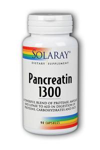 Pancreatin 1300 90ct from Solaray