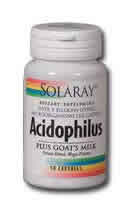 Acidophilus plus goat's milk 200ct 3bil from Solaray