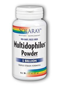 Multidophilus Lactic Flora 2.5oz 10bil from Solaray