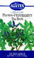 Papaya Peppermint Tea 30 bags from ALVITA TEAS