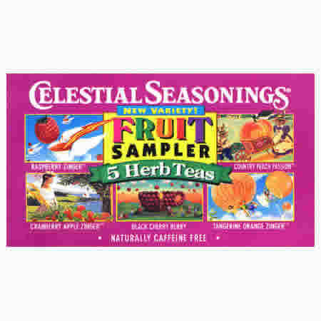 Herb tea,fruit tea samplr Case of 12 / 20 BAG from Celestial Seasoning