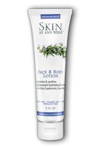 Skin by Ann Webb: Unscented Face and Body Lotion 2oz